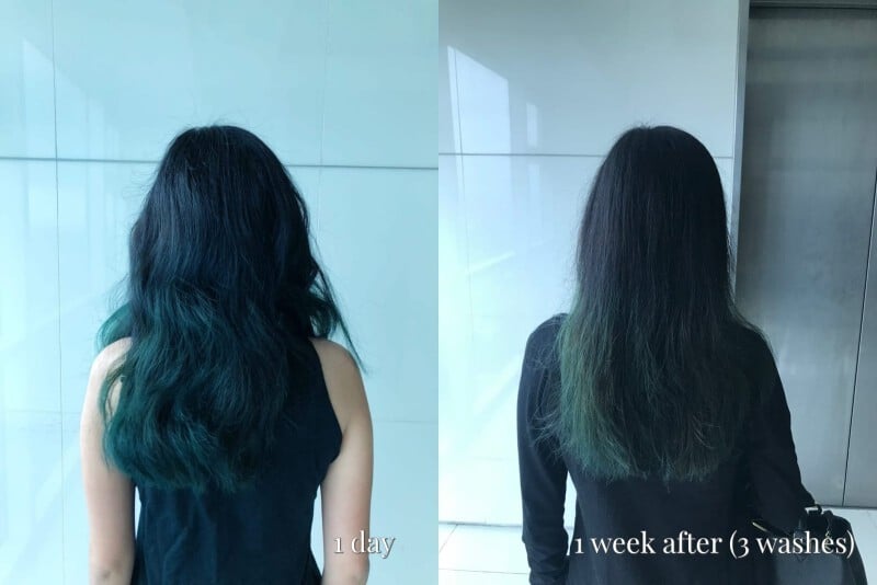 Etude House Two Tone Treatment Hair Color in Forest Green Review | Marianne of the World Etude House Two Tone Treatment Hair Color in Forest Green Review | Marianne of the World