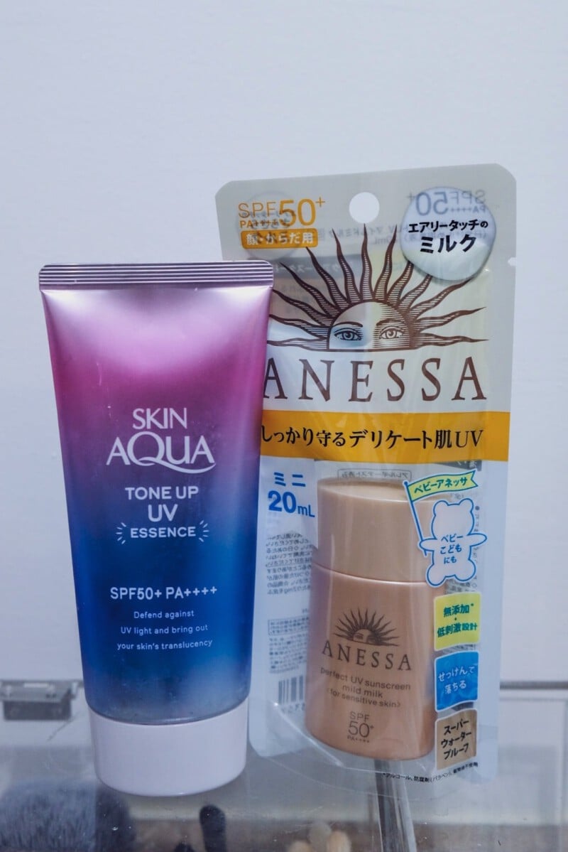 Sunscreen - Skin Aqua and Anessa