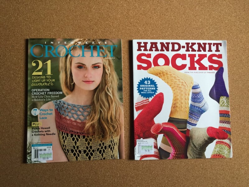 Hand-Knit Socks from Threads Magazine and Interweave Crochet, Summer 2014
