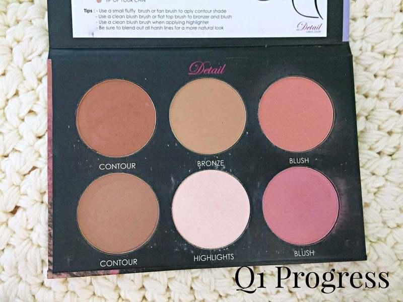 Detail Makeover Contour and Blush Effects Palette