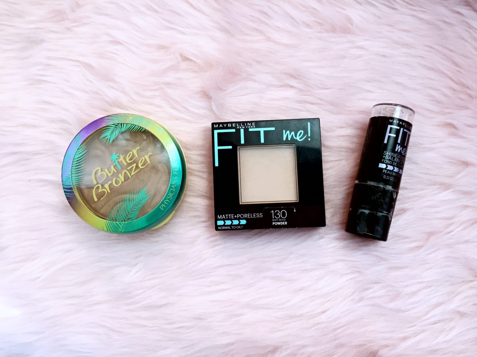 Physician’s Formula Murumuru Butter Bronzer in Bronzer and Maybelline products